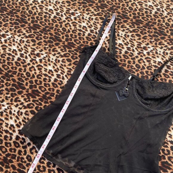 00s mesh bustier top - Picture 6 of 7